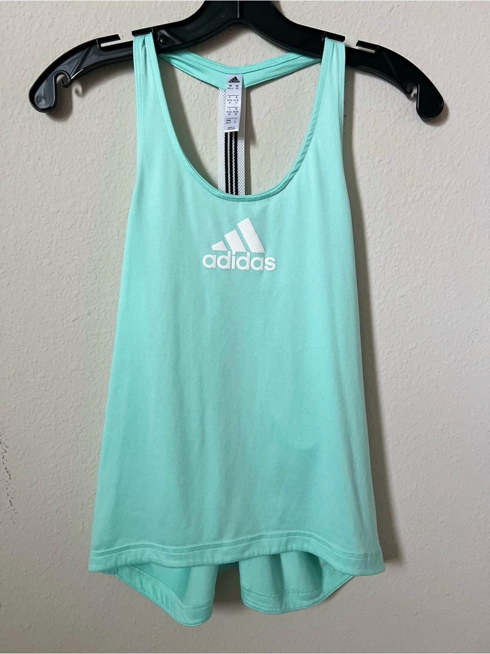 Adidas Athletic Racerback Tank Top Size XS